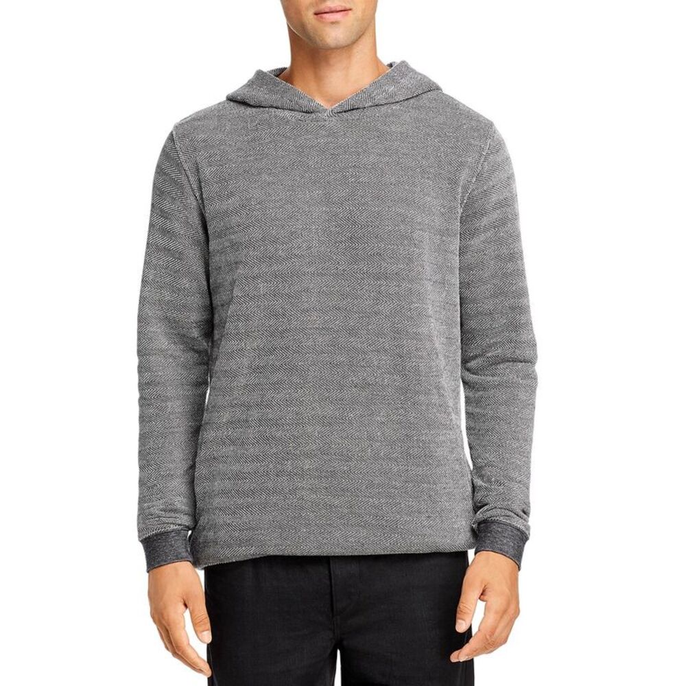 Banks Journal Mens Striving Fleece Sweatshirt Small Heather Grey